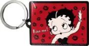 BETTY BOOP KEY RING - 4.5 x 6 cm - Enamelled - Cartoon Animation