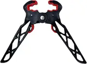- QI HUO JU - Archery Bow Stand Folding Compound Bow Stand Kickstand Holder Wide Bow Limb Clamp Stand Support for Hunting Target Shooting Accessories