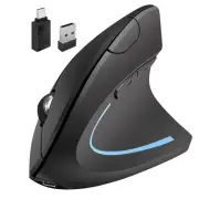 Neises Ergonomic Mouse Bluetooth Mouse for iPad MacBook Air/Mac/MacBook Pro/Mini