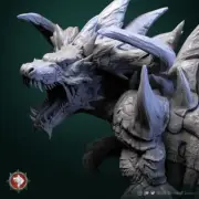 Undead Tarrasque Monster | TABLETOP SCALE | TTRPG Miniature | White Werewolf Tav