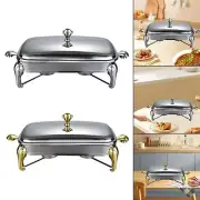 Chafing Dish Buffet Set Buffet Warmer Stainless Steel Cookware Large Capacity