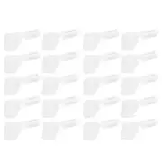 10 Pairs Transparent Ear Hooks Glasses Leg Non Slip PVC Holder Temple Tip Soft