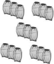 SUPVOX 5sets Professional Mosquito Hat Netting Round Brim Bug Netting for Outdoor Activities Bee Feeding Hunting 3pcs*5