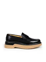 Black Patent Dubline Platform Loafers