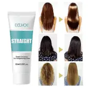 3pcs Hair Straightener Cream Permanent Protein Correcting Hair Straightening Cream Straight Hair Rebonding Cream 1pc