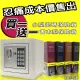 【守護者保險箱】密碼保險箱 書本型保險箱(保險箱 保險櫃 迷你17BK)