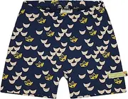 [loud + proud] Unisex Children's Print, Organic Cotton, GOTS Certified Shorts, Ultramarine, 110-116