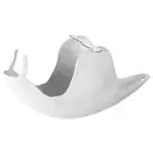 Coil Holder Metal Coil Incense Holder Fireproof Incense Burner, White