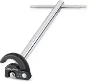 DURATECH 11" Basin Wrench, Sink Wrench, Adjustable Tap Nut Spanner Basin