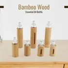 Wood Roller Bottle Essential Oil Bottles Perfume Bottles Bamboo Roll-on Bottle