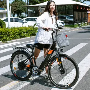 【新款上市 全款咨詢客服】鳳凰一體輪旅行電動自行車新國標助力踏板電動車成人男女電單車