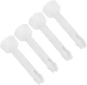 TOYANDONA 4pcs Swimming Pool Accessories Pool Pin Joints Kit Pool Frame Joints Pin Pool Frame Joints Fixing Pins Pool Frame Replacement Pin Pool Pole Fixing Kit Pool Pin Frame Kit White