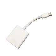 NEW Apple A1307 Mini DisplayPort Thunderbolt 2 to VGA Cable Adapter White
