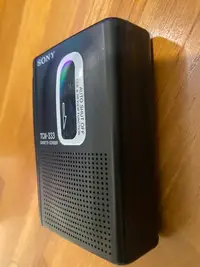 在飛比找Yahoo!奇摩拍賣優惠-SONY 卡帶式 錄音機 錄放音機  黑色 (TCM-333