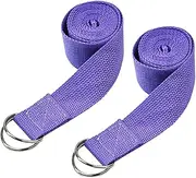 GOOHOCHY 2pcs Excercise Stretch Band Yoga Straps Yoga Bands Stretch Bands Aerial Yoga Rope High Elastic Stretching Strap Exercise Bands Yoga Equipment Yoga Blocks Yoga Stretch Belt