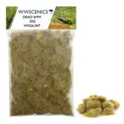 WWS | 6mm Dead Static Grass | CHOOSE SIZE | Model Scenery Material