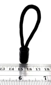 Zipper Pull Tab 2" Long 1/8" Thick Cord, Easy Grip Zip Pull Tag, Free Shipping!