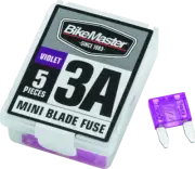 BikeMaster 5Piece 3A Replacement Mini Blade Fuse | 152441