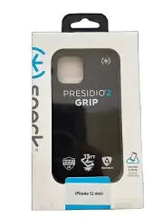 Speck Presidio2 Grip Series Case for Apple iPhone 12 Mini - Black NEW