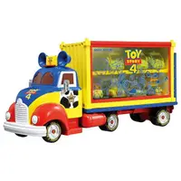 在飛比找樂天市場購物網優惠-大賀屋 日貨 TS4 玩具總動員 收納車 Tomica 多美
