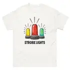 Strobe Lights Nightclub Bar Nightlife Party T-Shirt