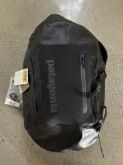 New With Tags Patagonia Stormfront Waterproof Backpack 30L Black