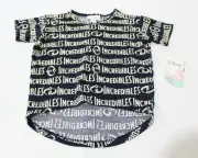 LuLaRoe Girl's Disney The Incredibles Gracie Tee LV5 Navy Size 2 NWT