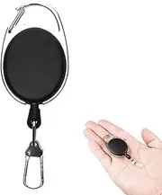 1 Fly Fishing Tool Zinger Retractor ctor Keeper Black pe 18