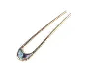 U-shaped hairpin Stick Retro metal hairpin fork Elegant U-shaped headwear hairpin for women girls