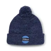 Titleist Golf Junior Boardwalk Pom Pom Hat Heather Navy