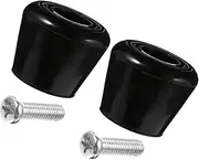 1 Set Roller Skate Brakes Roller Skates Accessory Roller Skates Brake Kit Jam Plugs for Roller Skates Exercising Braking Block Braking Shoes Holder Roller Skates Brake Blocks