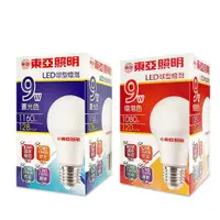 在飛比找松果購物優惠-東亞照明 9W球型LED燈泡(任選白光&黃光)x12顆 (4
