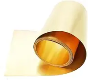 3pcs 0.01×100×1000mm Brass Strips, Thin Sheets, Brass foils