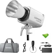 Godox LA300Bi 330W Bi-Color LED Video Light Bowen Mount, 2800K-6500K CCT CRI≥95 TLCI≥95, APP Control 11 Lighting FX, LED Studio Light for Live Streaming, Microfilm Shooting w/Storage Bag