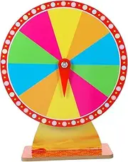 CIYODO Plastic Roulette Wheel Game for Parties Carnival Classroom Made of Sturdy Plastic Fun Party Supplies