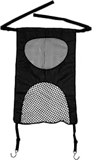 ROMISBABA Nylon Car Pet Barrier Mesh Cover Backseat Guard for Dogs Easy Installation Protective Net for Vehicle Safety Pet Protector for Travel
