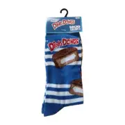 Ding Dongs Socks Sweet Chocolate Treat Odd Novelty Food Fun Socks 1 Pair NWT AOP