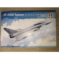 在飛比找蝦皮購物優惠-ITALERI 1457---1/72 EF-2000Typ