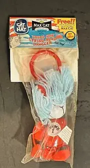 Vintage Dr. Seuss Thing 1 Cat Toy New in Package Spring Head Dangler Pet Toy