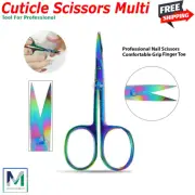 Cuticle Scissor Manicure Pedicure Art Craft Curved Scissor Baby Nail Trimmer Mul