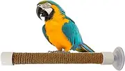 Suction Cup Bird Perch,Mirror Parakeet Rack - Bird Perch Suction Cup Portable Cage Supplies Accessories for Cockatoo Parakeet Training Window Mirror