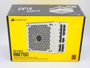 CORSAIR RM750 Series 750W 80 PLUS GOLD Fully Modular Power Supply PSU White