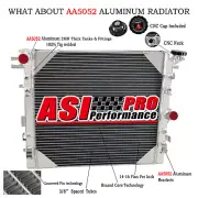 3 ROW Radiator For Jeep Wrangler Offroad JK 3.6L 3.8L V6 2007-2015 2010 2012 MT (for: Jeep)