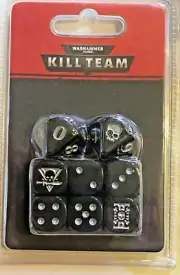 Deathwatch Kill Team Dice x 8-D10-NIB-OOP-Space Marine-Inquisition-Warhammer 40k