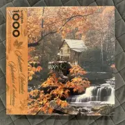 Springbok Hallmark Autumn Splendor 1000 Piece Jigsaw Puzzle Vintage Sealed NEW