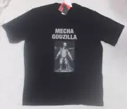 L(JPN) UNIQLO Godzilla World UT Mecha godzilla T-shirt Black from Japan Rare