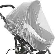 Pram Mosquito Net, Universal Stroller Mosquito Elastic and Breathable Fly Bug Insect Net for Pushchair buggy carrycot bed stroller bassinet basket jogger Travel cot