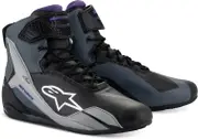 Alpinestars Stella Faster 4, shoes women , color: Black/Grey/Light Grey/Purple , size: 6 US