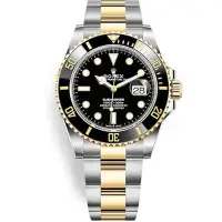 在飛比找Yahoo奇摩購物中心優惠-ROLEX 勞力士 126613LN 半金黑水鬼 潛水三百米