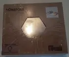 **** SEALED NEW IKEA Honefoss 10 Piece Hexagonal Chrome/Brass Mirrors 601.820.59